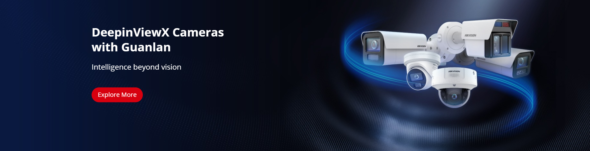Hikvision camera products banner